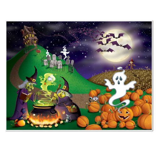 Product Cover Beistle Halloween Insta Mural, 5-Feet by 6-Feet