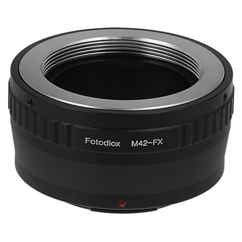 Product Cover Fotodiox Lens Mount Adapter, M42 Lens to Fujifilm X-Series Mirrorless Cameras Such as X-Pro1, X-E1, X-M1, X-A1, X-E2, X-T1