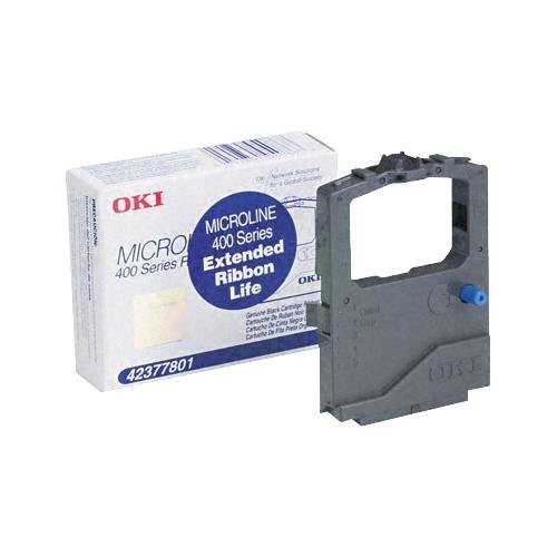 Product Cover 6 Pack Okidata/ OKI 42377801 (42377-801) Black OEM Genuine Ribbon Cartridge (4M Characters) - Retail