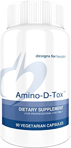 Product Cover Designs for Health Amino-D-Tox - Amino Acid Liver Detox Support with Glycine + NAC (90 Capsules)