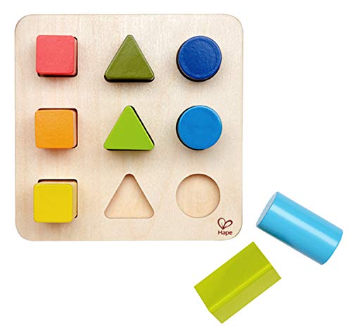 Product Cover Hape Color and Shape Wooden Block Sorter