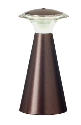 Product Cover Light IT by Fulcrum 24411-107 12 LED Wireless Lanterna Touch Light and Table Lamp, Bronze