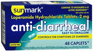 Product Cover Sunmark Anti-Diarrheal Caplets - 48 ct