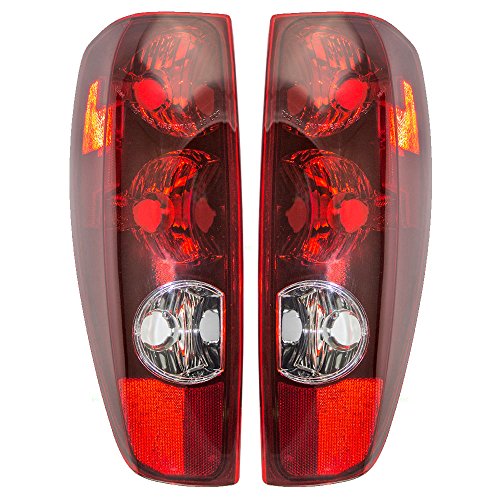 Product Cover Aftermarket Replacement Driver and Passenger Set Tail Lights Compatible with 04-12 Colorado Canyon Pickup Truck 20825943 20825942