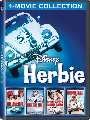 Product Cover Disney 4-Movie Collection: Herbie (Love Bug / Herbie Goes Bananas / Herbie Goes To Monte Carlo / Herbie Rides Again)