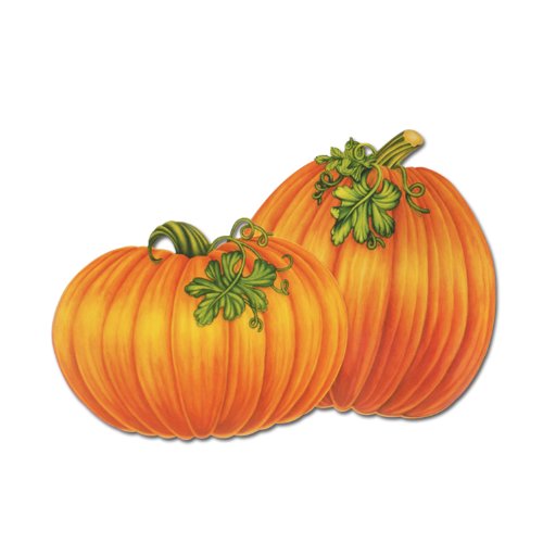 Product Cover Beistle 4-Pack Decorative Packaged Pumpkin Cutouts, 16-Inch