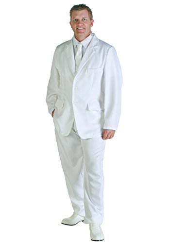 Product Cover Men's White Suit Costume Suit Jacket Set Character Costume Adult X-Large