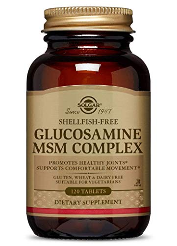 Product Cover Solgar Glucosamine MSM Complex Tablets, 120 Count