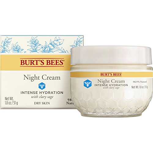 Product Cover Burt's Bees Intense Hydration Night Cream, Moisturizing Night Lotion, 1.8 Ounces