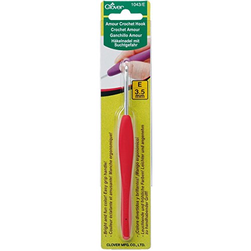 Product Cover CLOVER 1043/E Magenta Amour Crochet Hook, Size E, 3.5mm