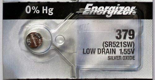 Product Cover Energizer 379 (SR521SW) Silver Oxide Battery (Pack of 5)