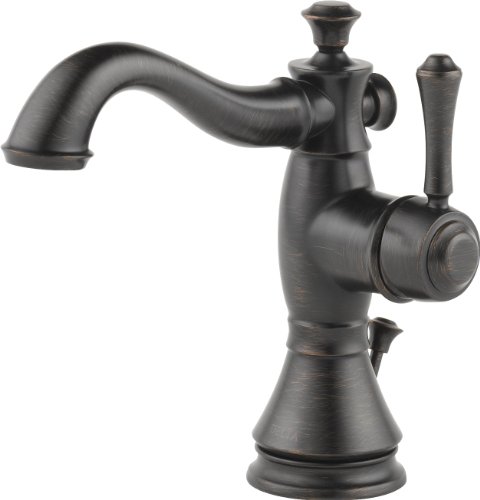 Product Cover Delta Faucet Cassidy Single-Handle Bathroom Faucet with Metal Drain Assembly, Venetian Bronze 597LF-RBMPU