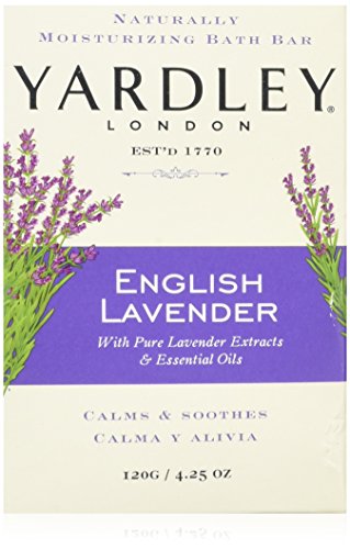 Product Cover Yardley London English Lavender with Essential Oils Soap Bar, 4.25 oz Bar (Pack of 8)