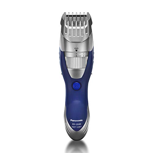 Product Cover Panasonic Cordless Men's Beard Trimmer With Precision Dial, Adjustable  19 Length Setting, Rechargeable Battery, Washable - ER-GB40-S (Blue)