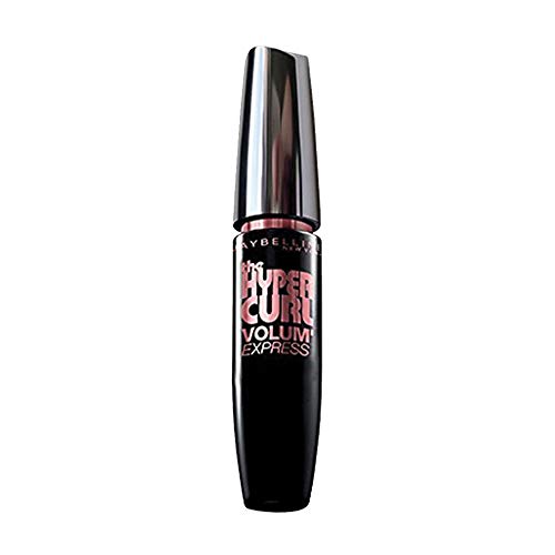 Product Cover Maybelline Volum Express Hypercurl Plain Black Wash off easily Mascara