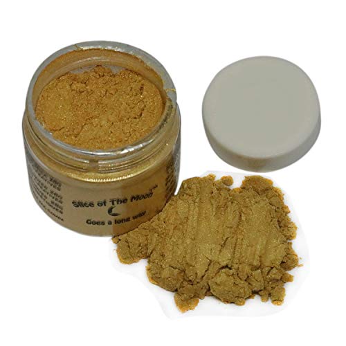 Product Cover Classic Gold Mica Powder 1oz, Metallic Gold Powder, Cosmetic Mica, Slice of the Moon