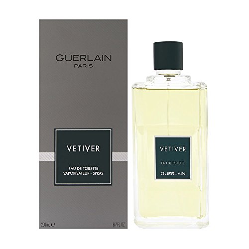 Product Cover Vetiver Guerlain by Guerlain for Men Eau De Toilette Spray, 6.7 Fluid Ounce ( Pack May Vary )