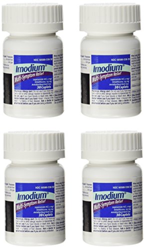 Product Cover Imodium Multi-Symptom Relief - 4 Pack (30 count each), Total = 120 Count