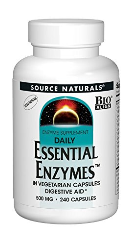 Product Cover Source Naturals Essential Enzymes 500mg Bio-Aligned Multiple Supplement - 240 VegiCaps