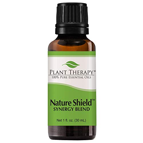 Product Cover Plant Therapy Nature Shield Essential Oil Synergy | Natural Insect Repellent Blend | 100% Pure, Undiluted, Natural Aromatherapy, Therapeutic Grade | 30 milliliter (1 ounce)