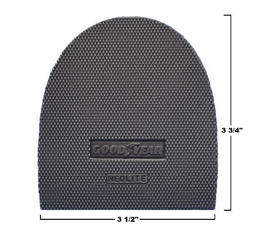 Product Cover Goodyear Neolite Rubber Heels, Mens Shoe Repair Top Lifts- 1/4