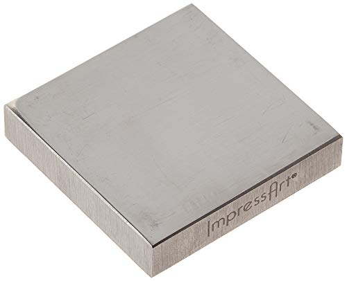 Product Cover ImpressArt 2 by 2-Inch Steel Block, Small