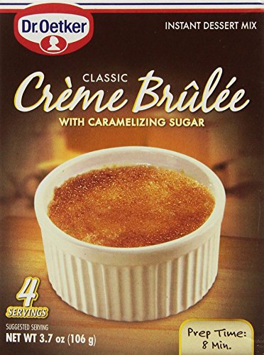 Product Cover Dr. Oetker, Creme Brulee Mix, 4 Servings, 3.7oz (Pack of 3)
