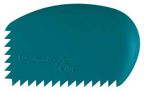 Product Cover Princeton Art & Brush W-0-2 Catalyst Silicone Wedge Tool, Blue W