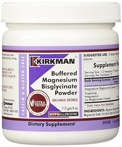 Product Cover Kirkman Buffered Magnesium Glycinate Powder -- 4 oz
