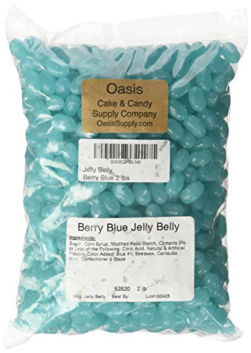 Product Cover Jelly Belly Beans, Berry Blue, 2 Pound
