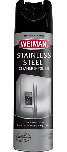 Product Cover Weiman Stainless Steel Cleaner & Polish Aerosol, 17 fl oz