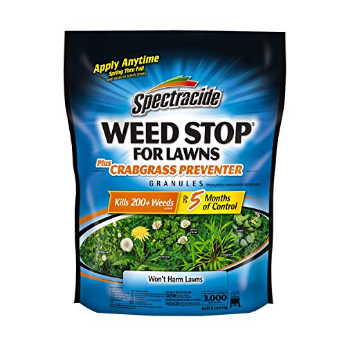 Product Cover Spectracide Weed Stop For Lawns Plus Crabgrass Preventer Granules, 10.8-Pound