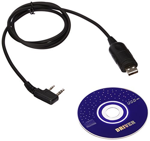 Product Cover Baofeng USB Programming Cable for Baofeng Two way Radio UV-5R, BF-888S,BF-F8+ With Driver CD