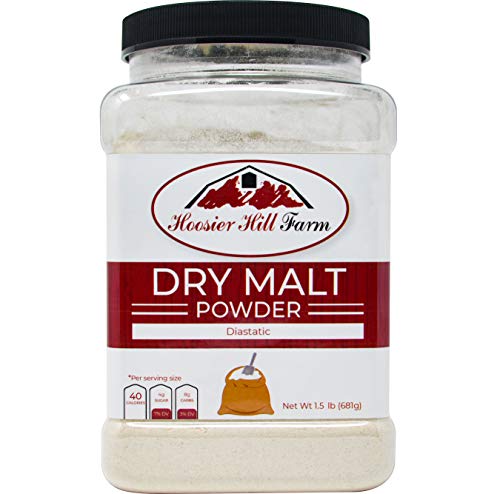 Product Cover Hoosier Hill Farm Dry Malt (Diastatic) baking Powder 1.5 lb.