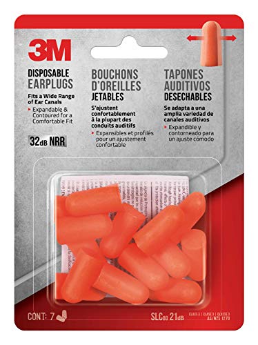 Product Cover 3M Disposable Earplugs, 7-Pair