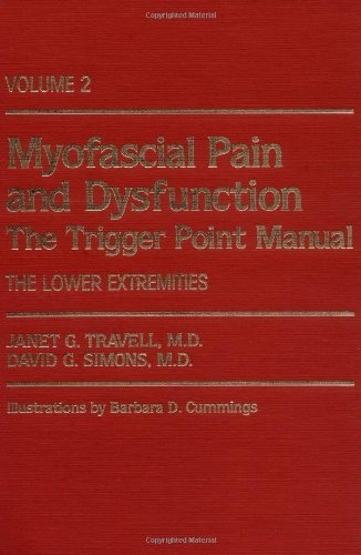 Product Cover By Janet G. Travell - Myofascial Pain and Dysfunction: The Trigger Point Manual - The Lower Extremities: 1st (first) Edition
