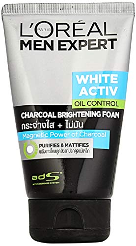 Product Cover L'Oreal Paris Men Expert White Activ Oil Control Charcoal Foam, 100ml