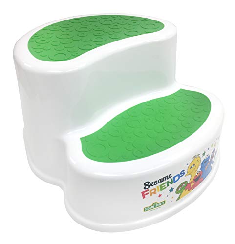Product Cover Sesame Street Two-Tier Step Stool, Green