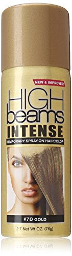 Product Cover High Ridge High beams intense temporary spray on hair color, gold, 2.7 ounce, 2.7 Fl Oz