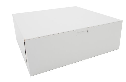 Product Cover Southern Champion Tray 0985 Premium Clay Coated Kraft Paperboard White Non-Window Lock Corner Bakery Box, 12