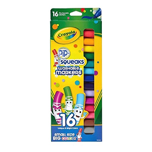 Product Cover Crayola Pip-Squeaks Washable Markers 16 ea (Pack of 3)