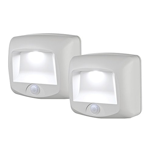 Product Cover Mr Beams MB532 Wireless Battery-Operated Indoor/Outdoor Motion-Sensing LED Step/Stair Light, 2-Pack, White