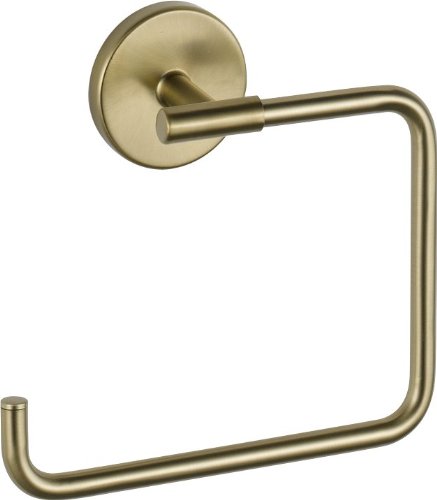 Product Cover Delta Faucet Bathroom Accessories 759460-CZ Trinsic Hand Towel Ring, Champagne Bronze