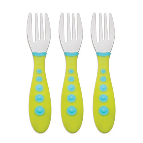 Product Cover Gerber Graduates Kiddy Forks, Neutral Colors, 3pk (Color May Vary)