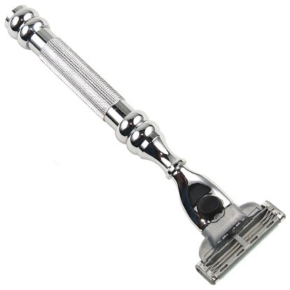 Product Cover Heavyweight All-Metal Triple Blade Razor from Parker Safety Razor - Accepts Mach 3 and Gillette3 Blades