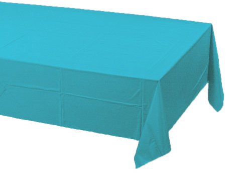 Product Cover Creative Converting 711039 Paper Banquet Table Cover, Bermuda Blue