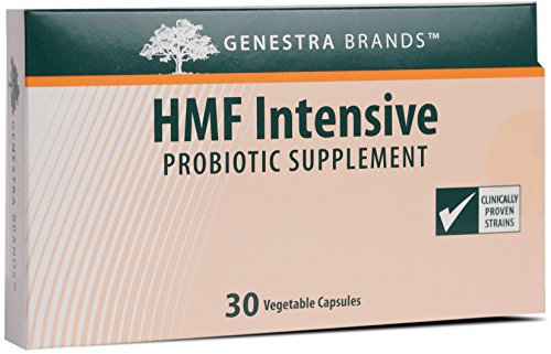 Product Cover Genestra Brands - HMF Intensive - Four Strains of Probiotics to Promote GI Health* - 30 Capsules