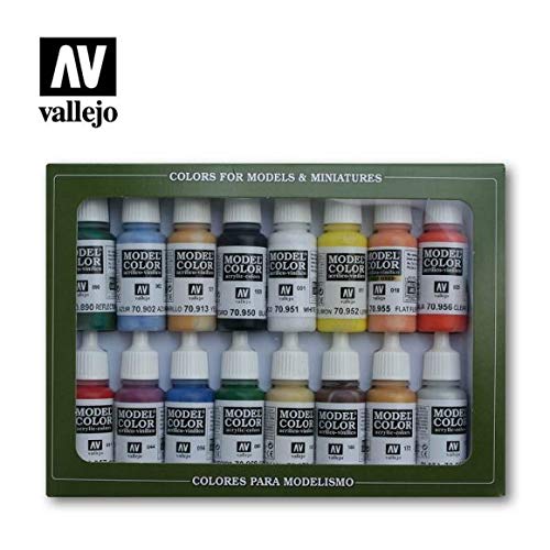 Product Cover Vallejo Basic USA Colors Paint Set, 17ml