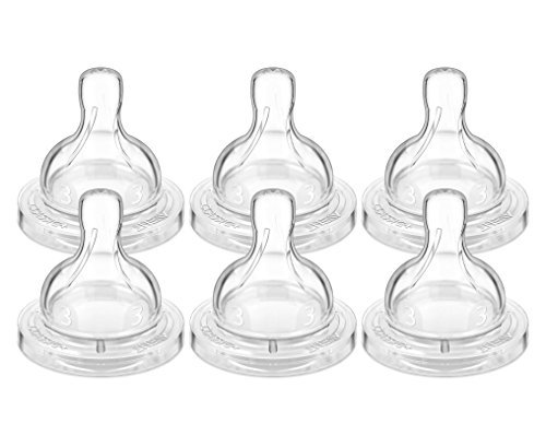 Product Cover Philips Avent 6 Pack BPA Free Classic Medium Flow Nipple