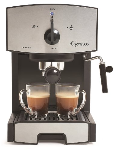 Product Cover Capresso 117.05 Stainless Steel Pump Espresso and Cappuccino Machine EC50, Black/Stainless